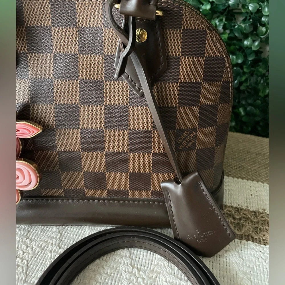 Louis Vuitton Damier Ebene Alma BB Authentic